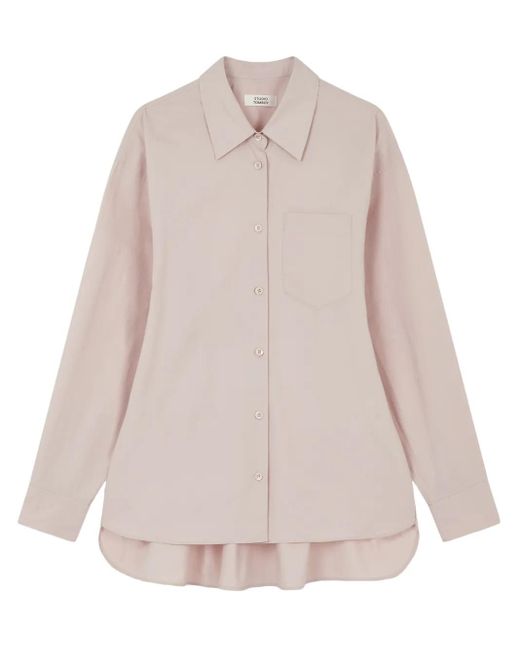 Camicia Con Cinturino Sul Retro di Studio Tomboy X in Natural