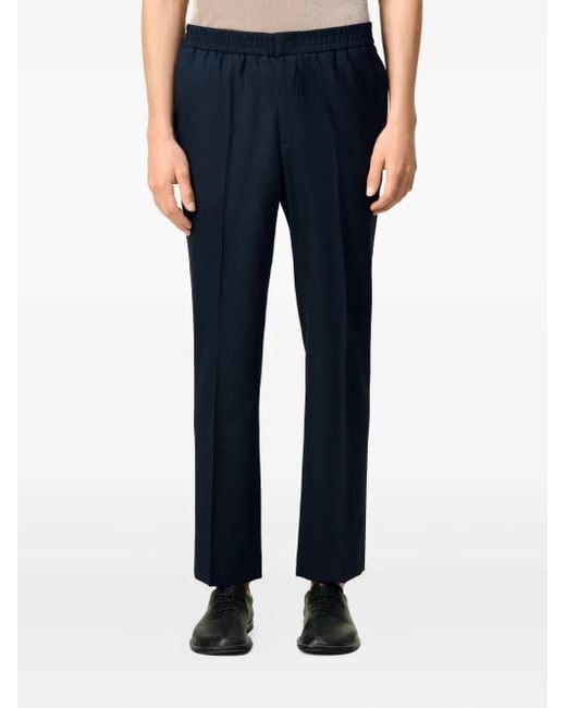 AMI Blue Trousers for men