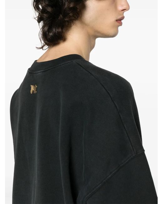 Palm Angels Black Sweaters for men
