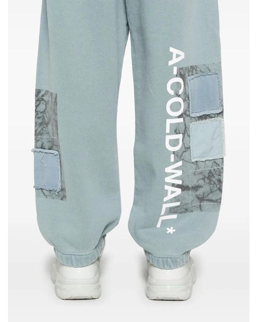 A_COLD_WALL* Blue Cubist Track Pants for men