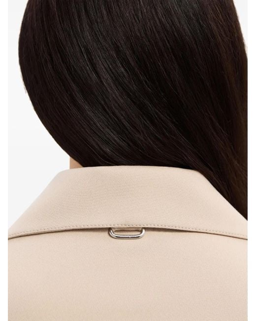 Courreges Jack Met Knoopsluiting in het Natural