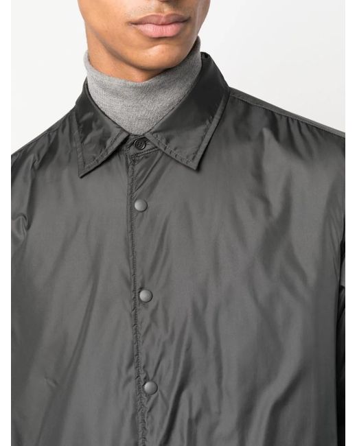 Surchemise À Boutons Pression Aspesi pour homme en coloris Black