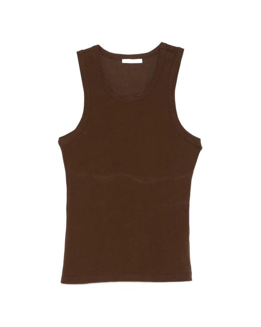 Entire studios Brown Jersey Top