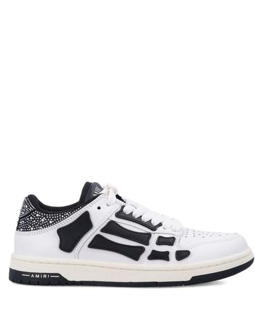 Amiri Panelled Low-top Sneakers White
