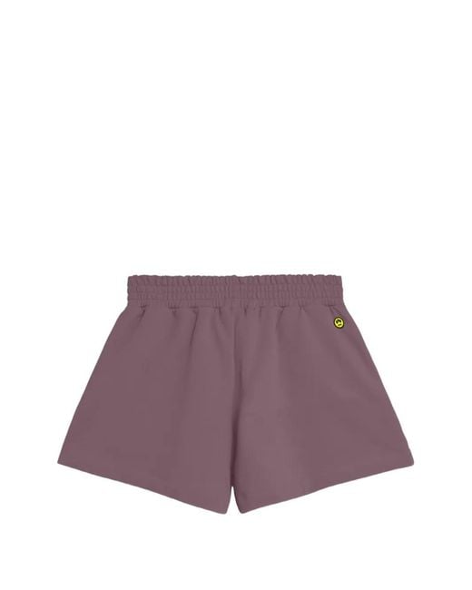Barrow Purple Elasticated Shorts