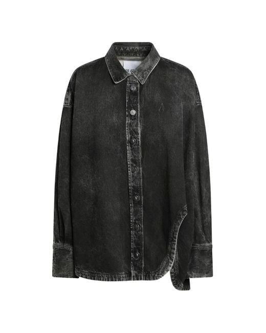 The Attico Black Diana Shirt