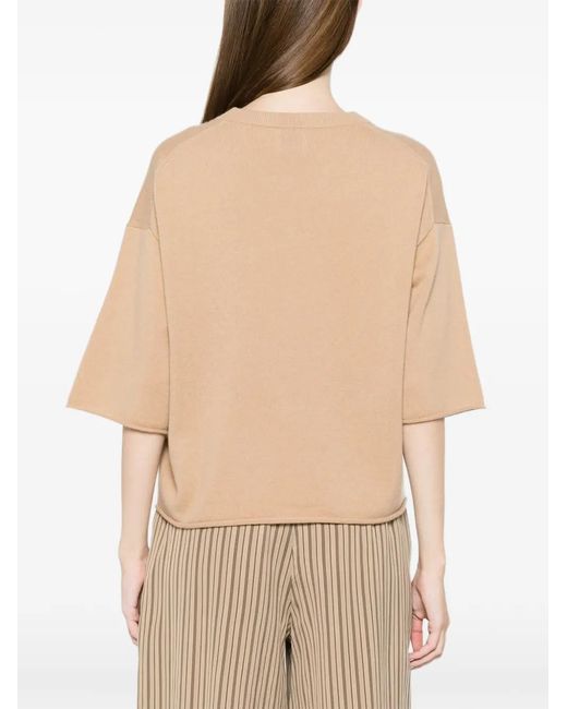 Allude Natural Cashmere Top