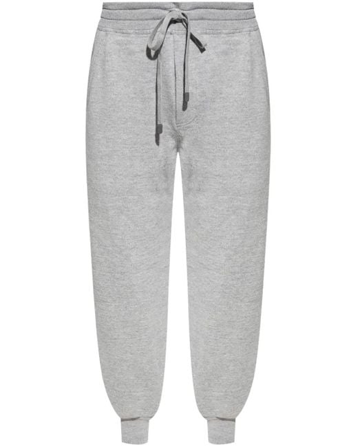 Tom Ford Trainingsbroek Met Logopatch in het Gray voor heren