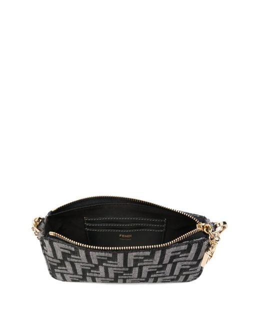 Mini Sac À Main Baguette Fendi en coloris White