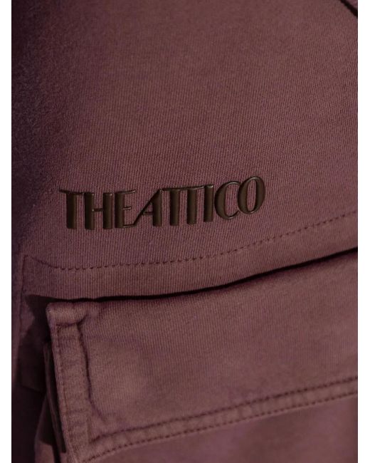 The Attico カーゴパンツ Purple
