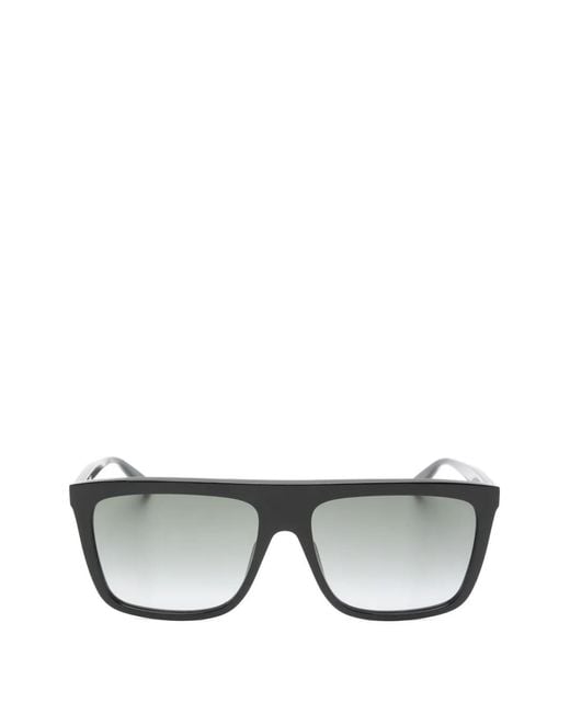 Saint Laurent Gray Sl 904 Square-Frame Sunglasses