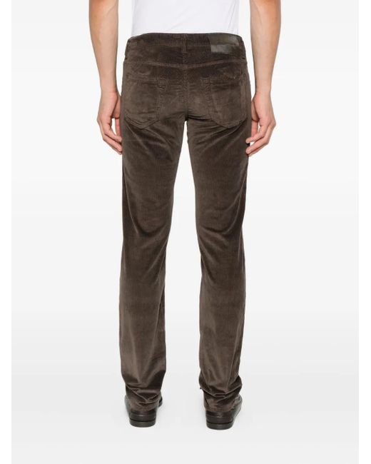 Pantalones con cierre de botón Jacob Cohen de hombre de color Gray