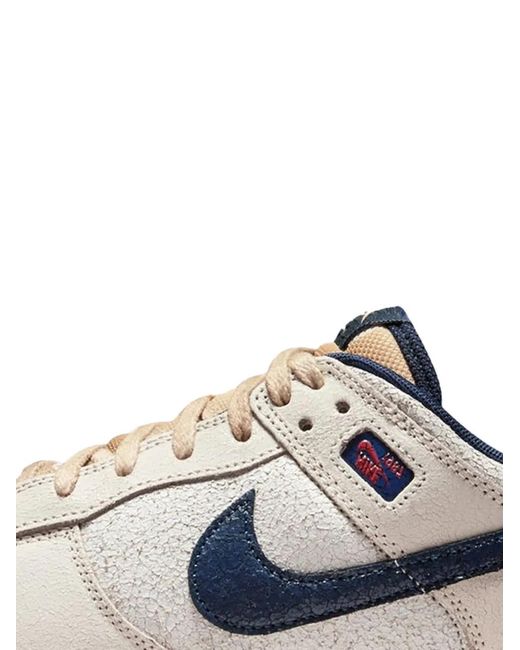 Nike White Dunk Low Sneakers for men