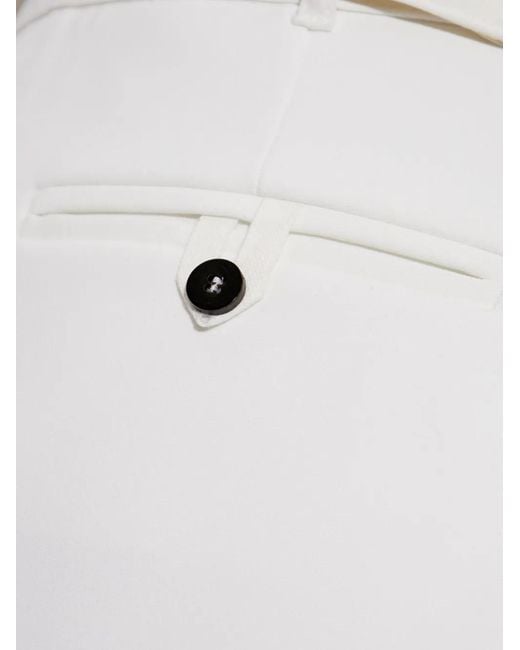 Jacquemus White Bermuda Shorts 'Ovalo'