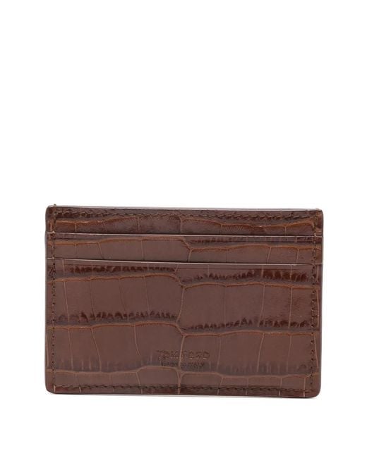 Tom Ford Brown Wallets for men