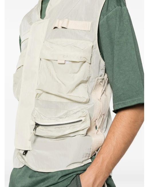 Chaleco Con Múltiples Bolsillos Oakley de hombre de color White