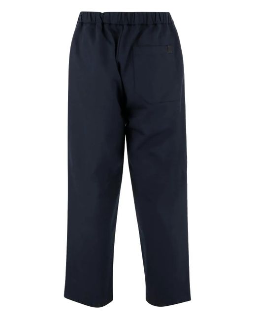 DARKPARK Blue Drawstring Regular Trousers for men