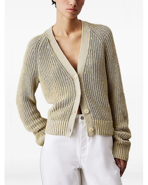 Calvin Klein Green Knitted Cardigan