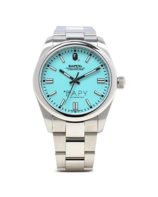 BAPY BY *A BATHING APE® Gray Type 7 Bapex 36Mm Watch