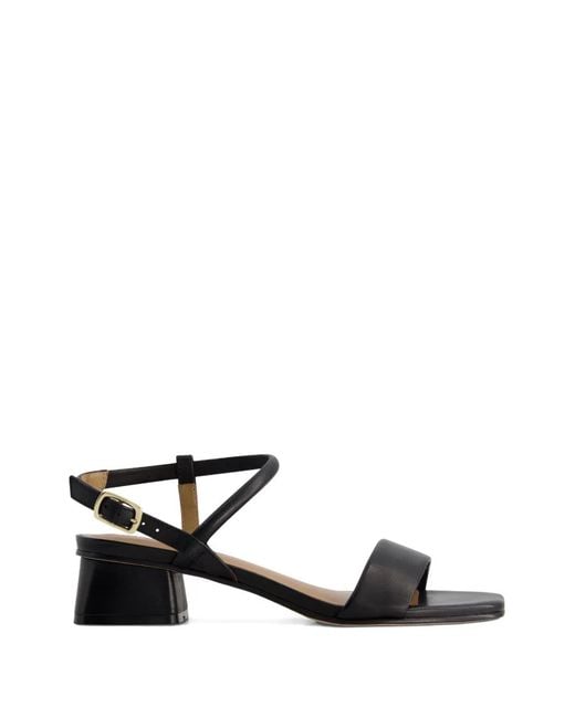 Bernardo White Josei Leather Sandals