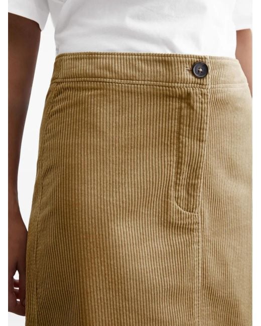 Marc O' Polo Natural Corduroy Mini Skirt