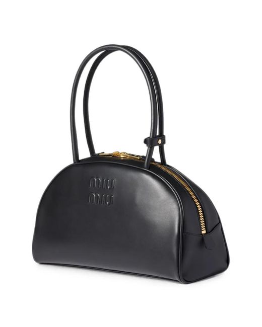 Miu Miu Black Beau Leather Bag