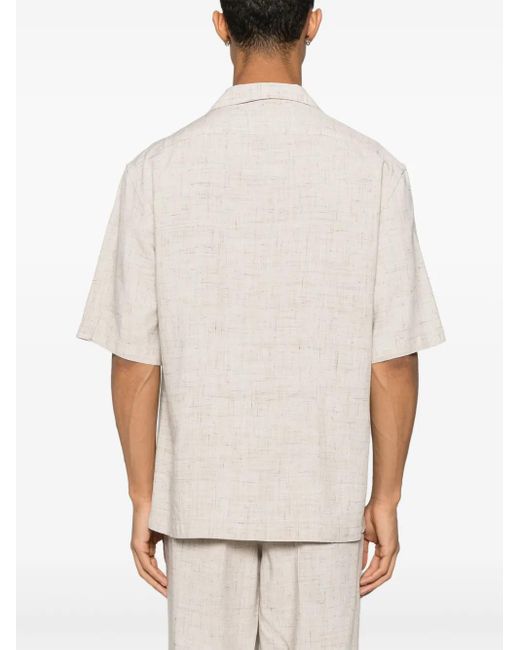 メンズ Barena Solana Gresto シャツ White