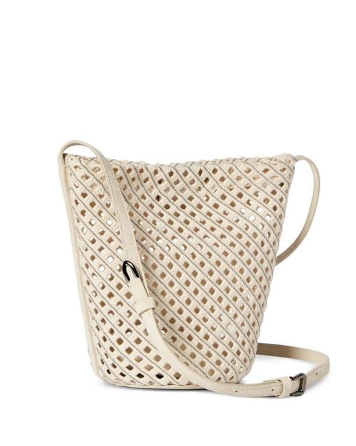 Pouch Duo di Brunello Cucinelli in White