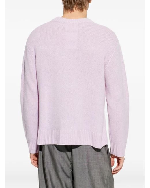 Lisa Yang Pink Kristian Knitted Sweater for men