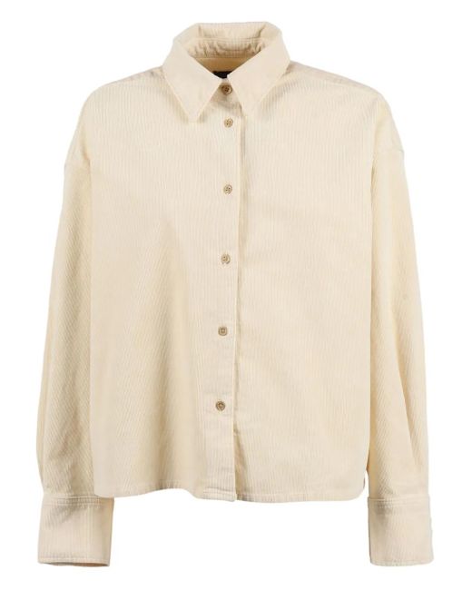 7 For All Mankind Natural Nina Corduroy Shirt