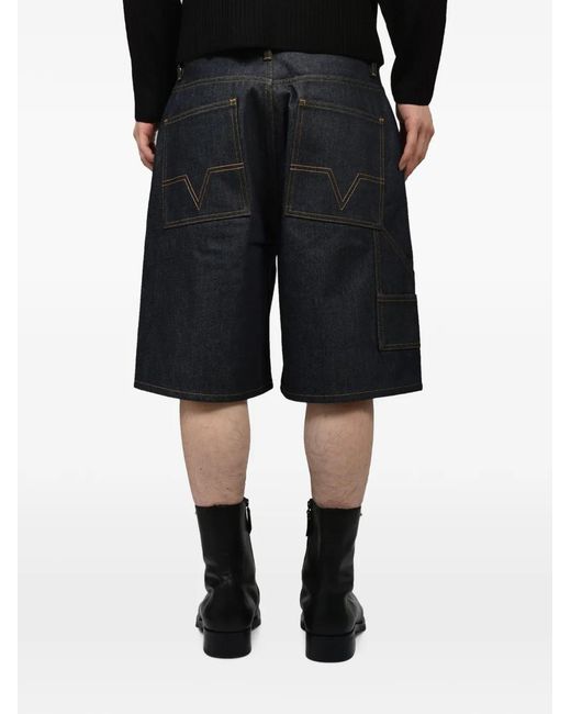 No Maintenance Blue Carpenter Denim Shorts for men