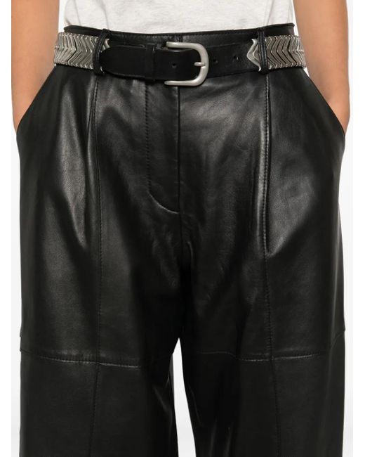 P.A.R.O.S.H. Leren Broek in het Gray