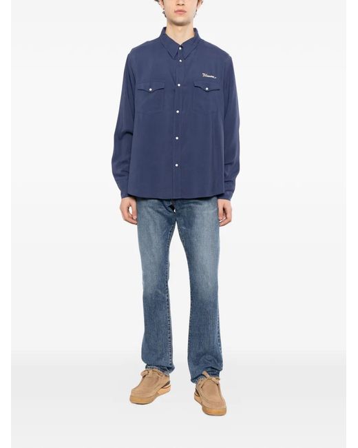 Visvim Blue Meridian Shirt for men