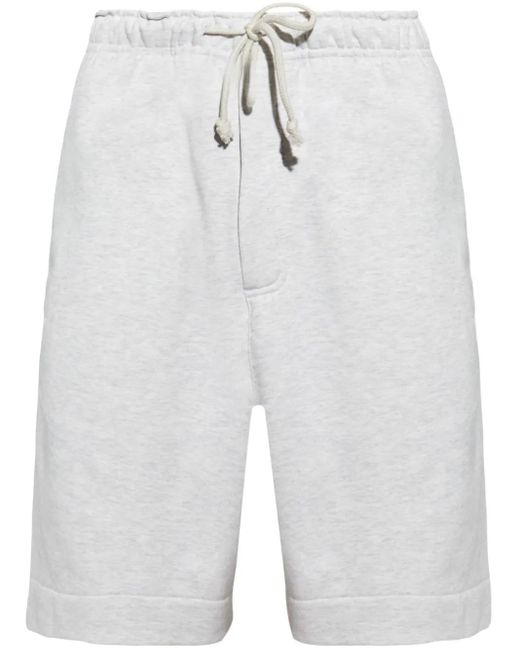 Y-3 Shorts Met Logoprint in het White voor heren