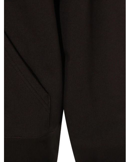Carhartt Black Logo-Print Zip-Up Hoodie for men
