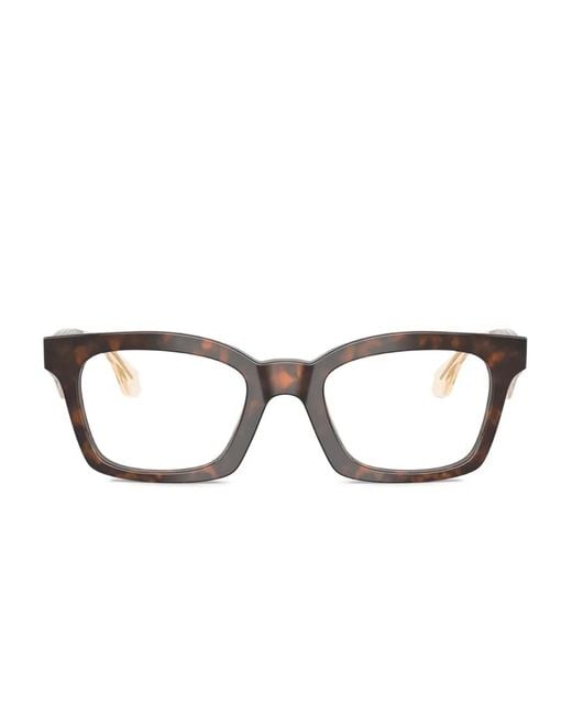 Giorgio Armani Brown Eckige Brille