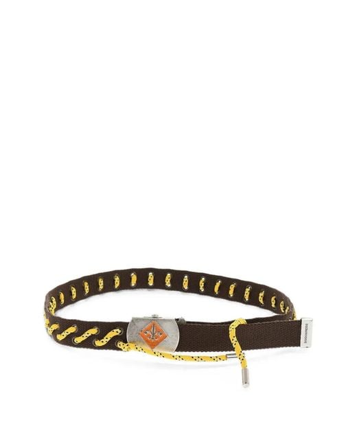 DSquared² Brown Boy Scout Military-Buckle Belt