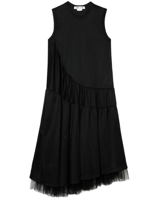 Comme des Garçons Black Asymmetric Midi Dress