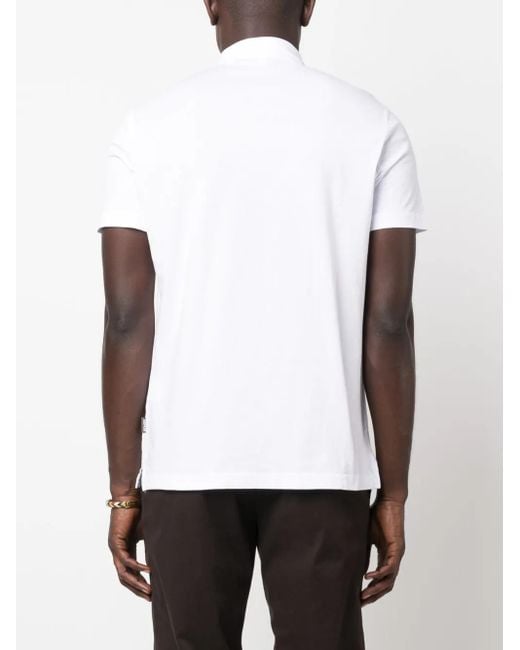Polo Liso Aspesi de hombre de color White