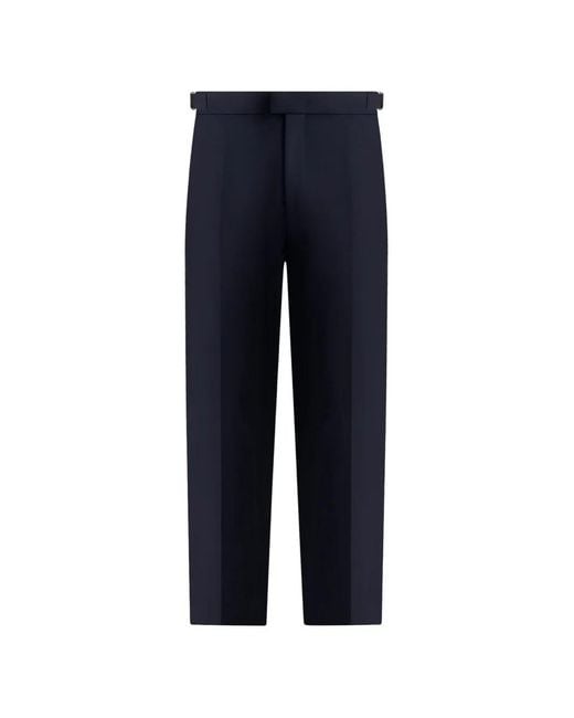 Manière De Voir Blue Aiden Slim-Fit Trousers for men