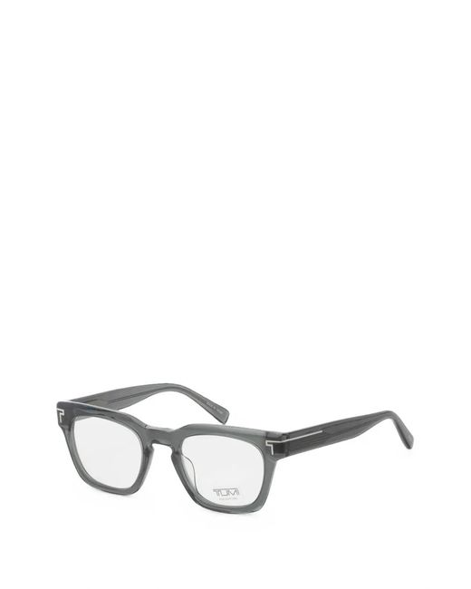Tumi White Square-Frame Glasses for men
