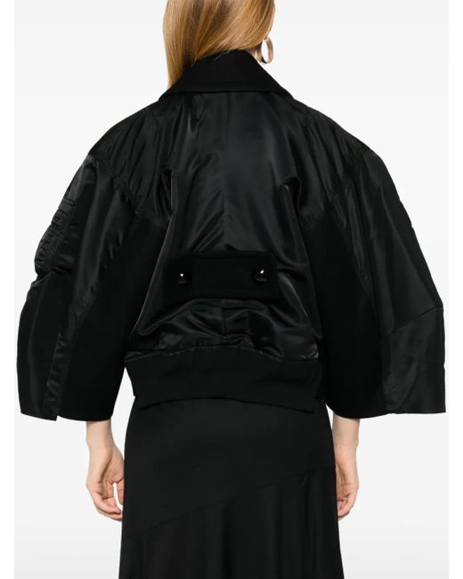 Sacai Black Coats & Jackets