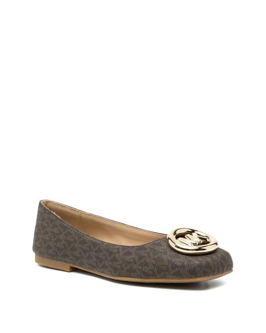 Michael Kors Gray Milan Ballet Flat