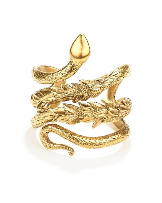 Goossens Metallic Gold-plated Bracelet