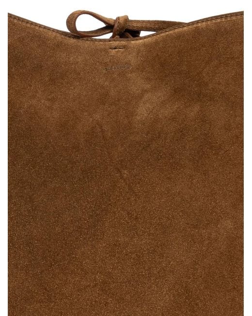 Borsa Tote Norma di LIE STUDIO in Brown
