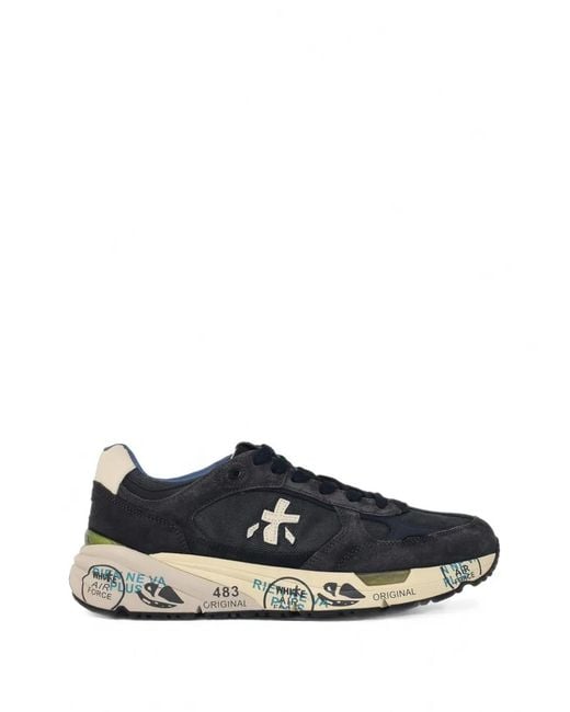Premiata Blue Mase25 8014 Sneakers for men
