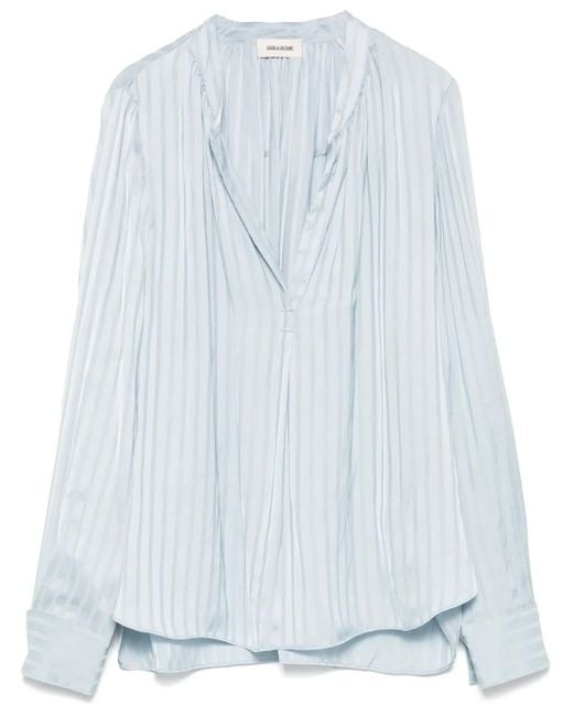 Zadig & Voltaire Blue Tink Blouse