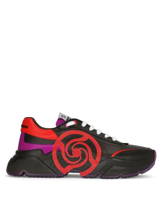 Dolce & Gabbana X Jujutsu Kaisen Daymaster Sneakers in Red für Herren