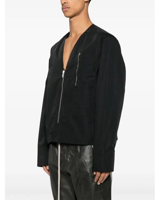 Rick Owens Black V Safety Jacket for men