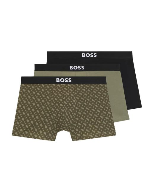 Boss Green Lot De Trois Boxers À Motif Géométrique for men